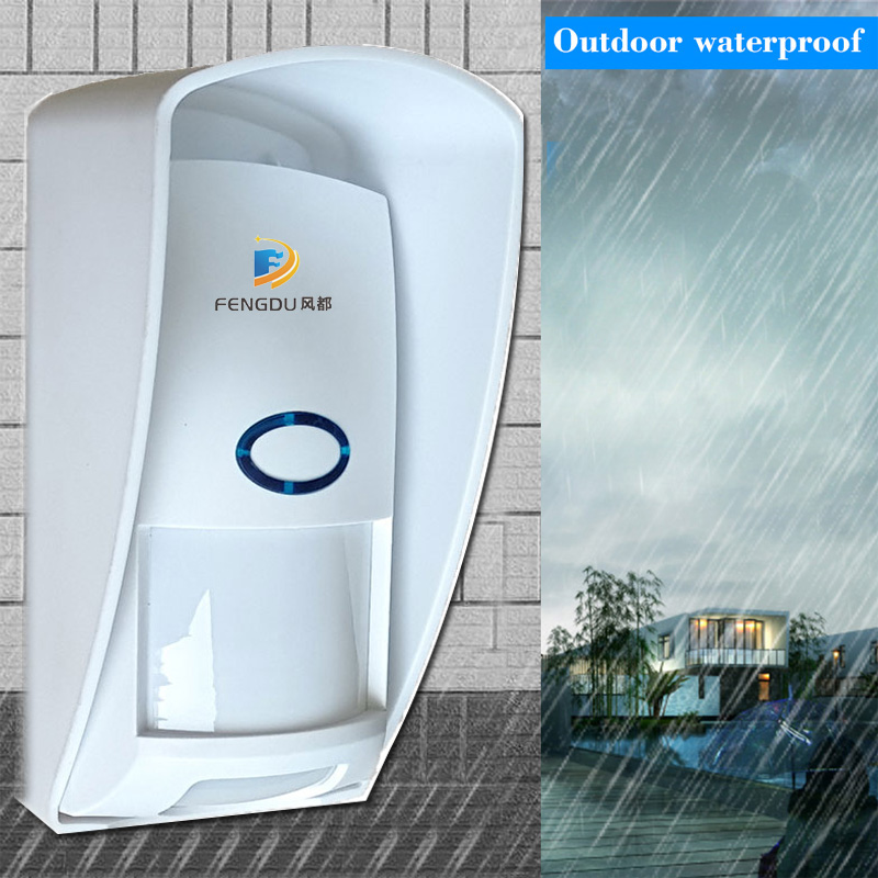 Pet Immune Pir Sensor - Zewnętrzny wodoodporny bezprzewodowy detektor podczerwieni odporny
