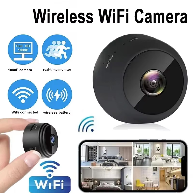 Home Security And Cameras - Nowa kamera A9 WiFi 1080p HD