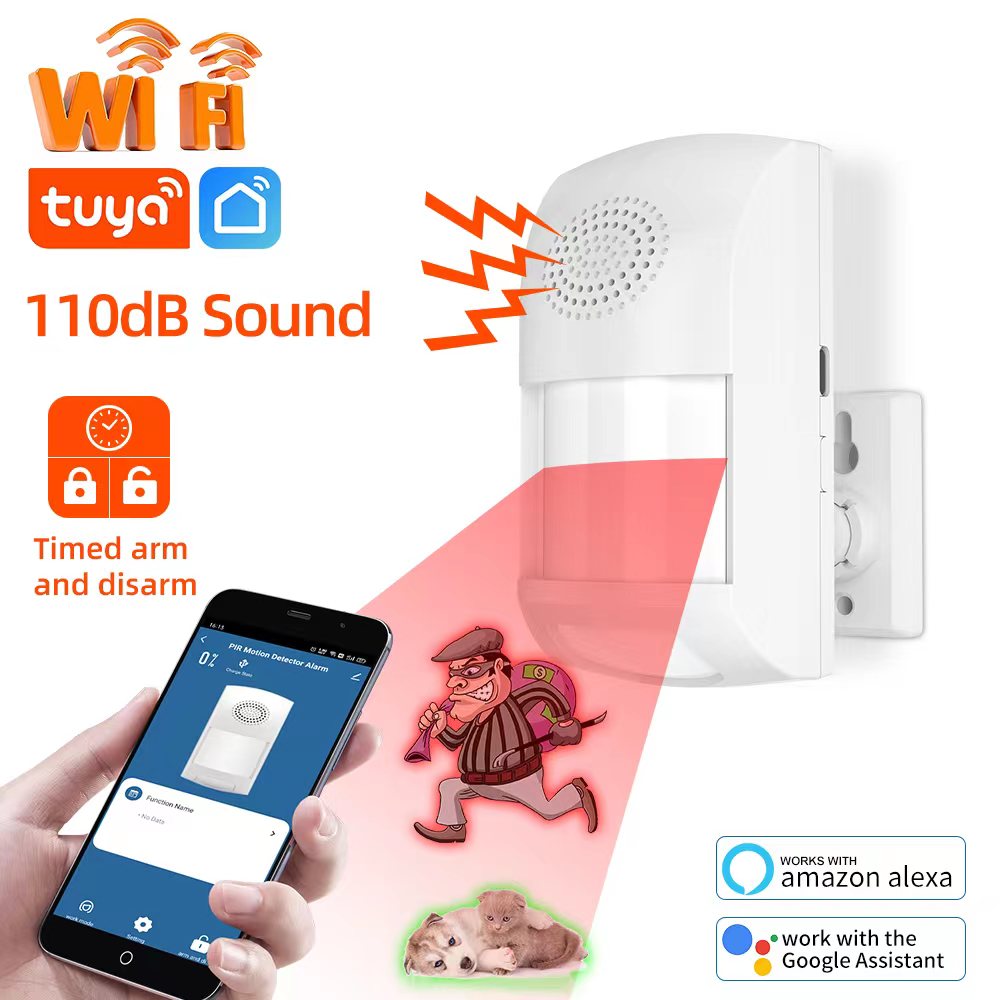 Pet Immune Pir Sensor - Tuya WiFi czujnik podczerwieni PIR czujnik