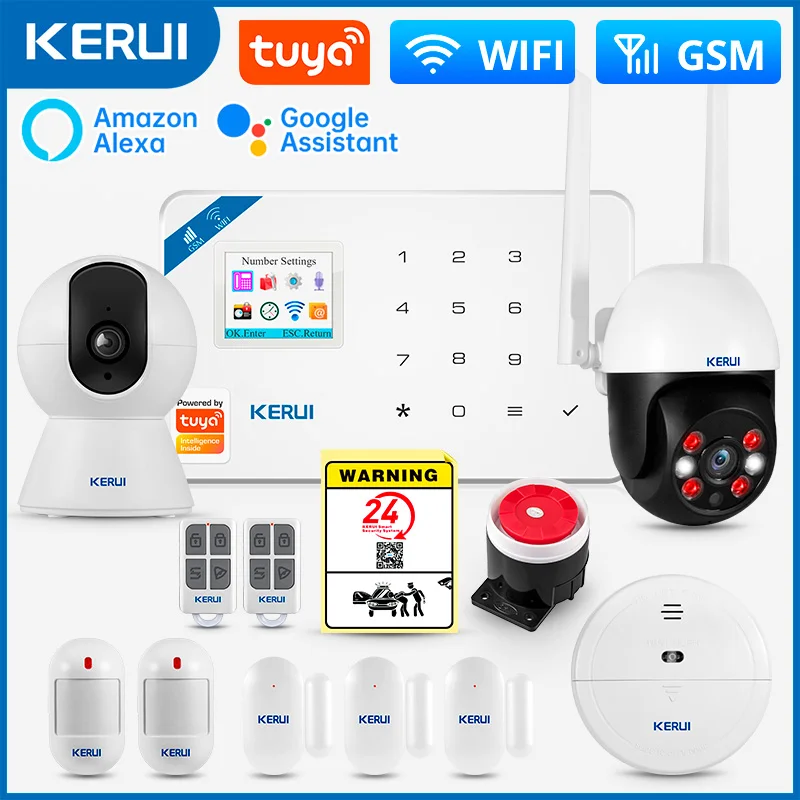 Home Security And Camera Systems - System Alarmowy KERUI W181 Bezpieczeństwo Domu