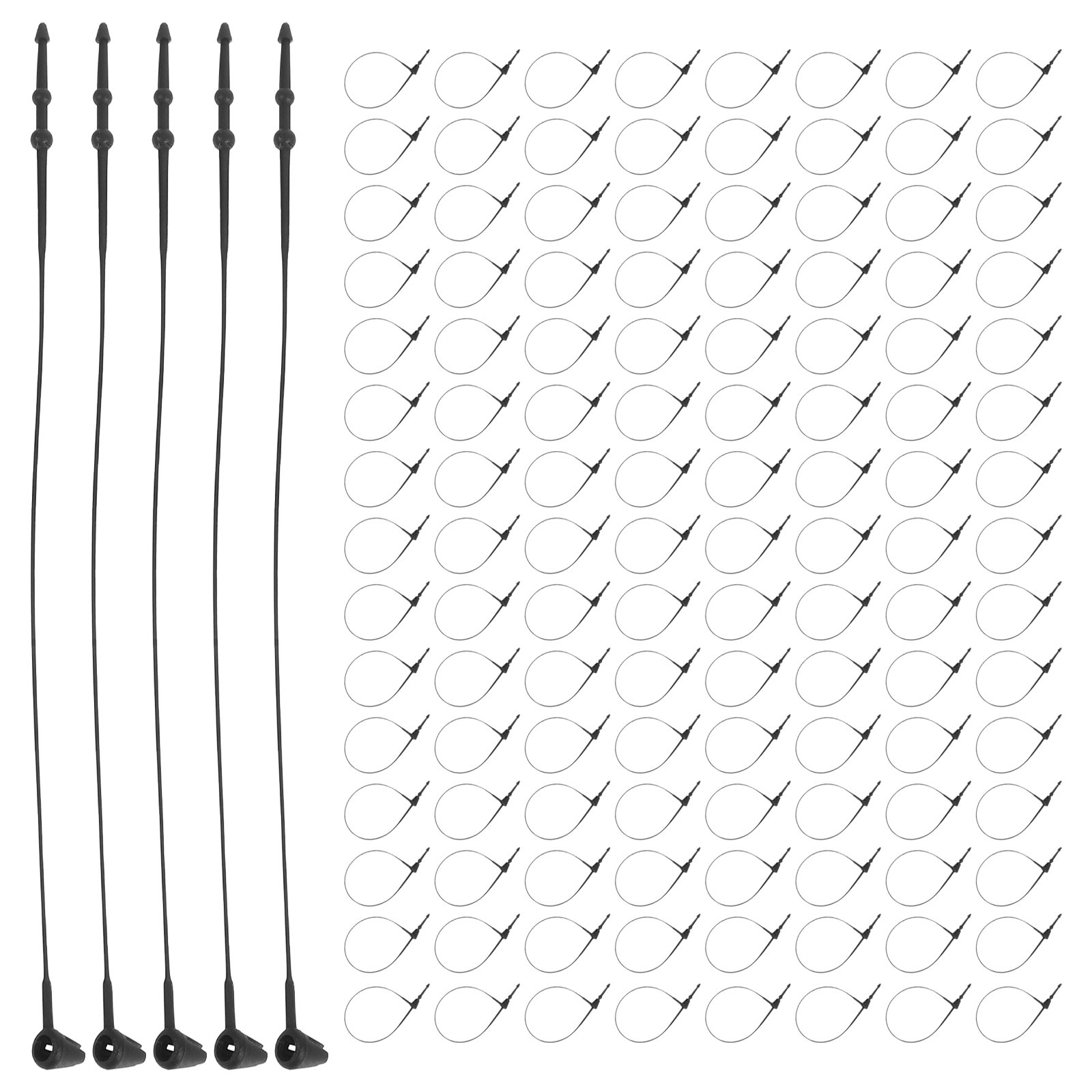 Home Security Project - 1000 szt. zacisków PP do etykiet,