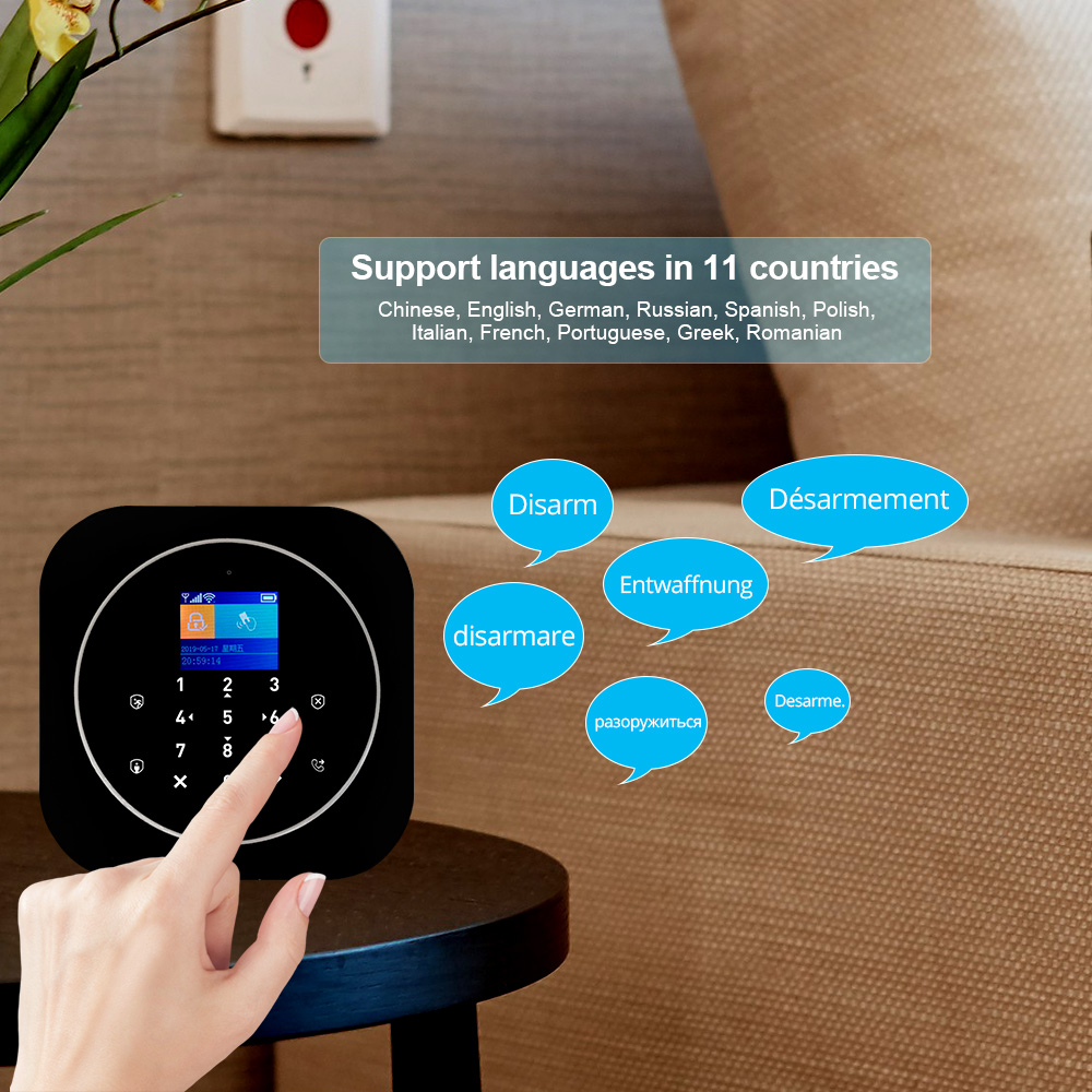 KERUI G12 2G Wifi Bezprzewodow – Sim Gsm Alarm recenzja i cena