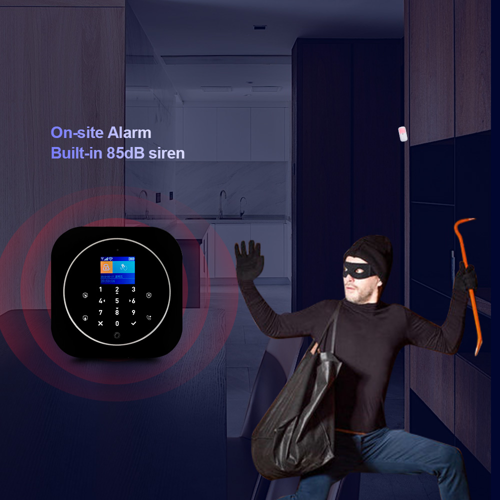 KERUI G12 2G Wifi Bezprzewodow – Sim Gsm Alarm recenzja i cena