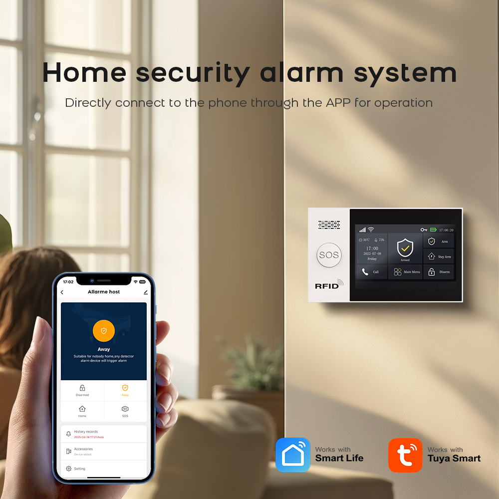PG-107 Tuya bezprzewodowy domo – Sim Gsm Alarm recenzja i cena