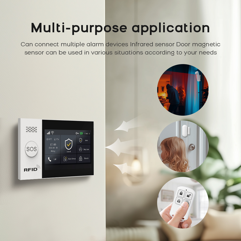 PG-107 Tuya bezprzewodowy domo – Sim Gsm Alarm recenzja i cena