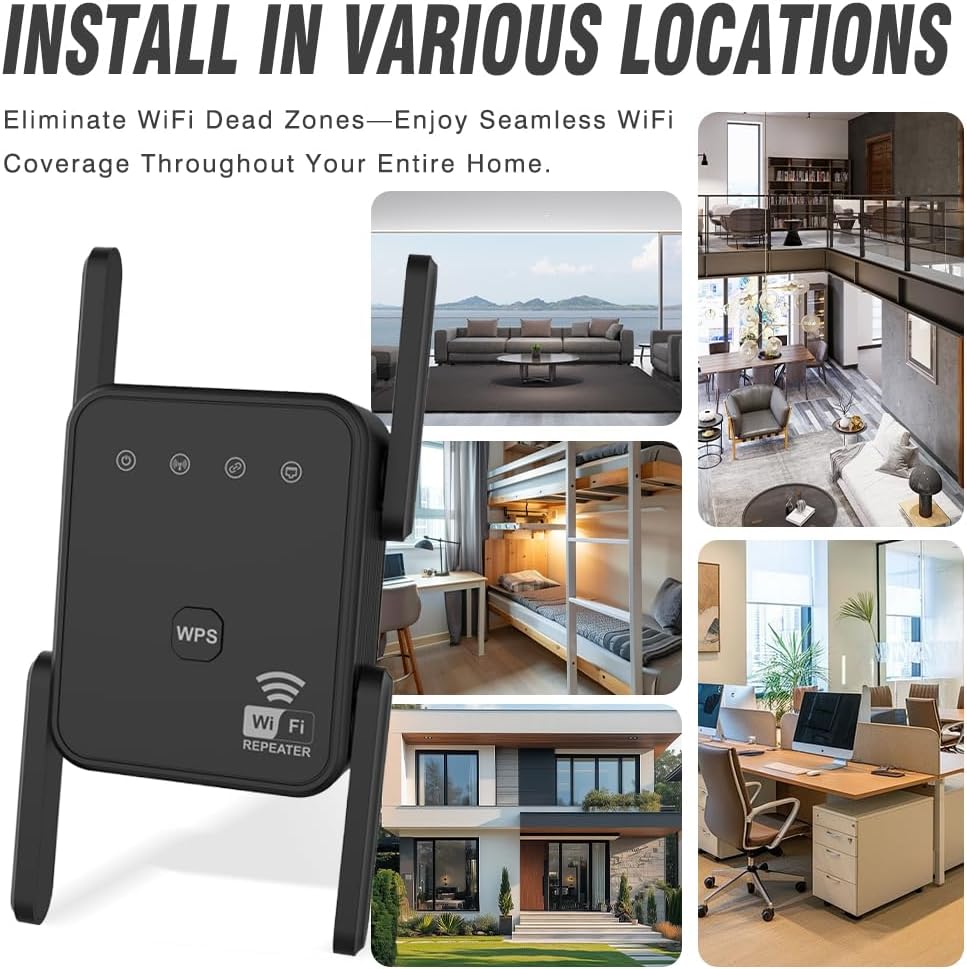Nowy wzmacniacz WiFi 2026, 300 – Home Security Outdoor recenzja i cena