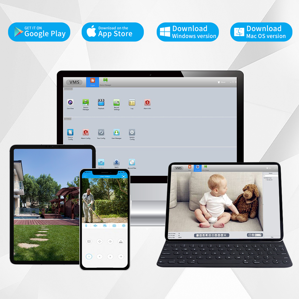 Zestaw kamer bezpieczeństwa 4K – Home Security And Camera Systems recenzja i cena