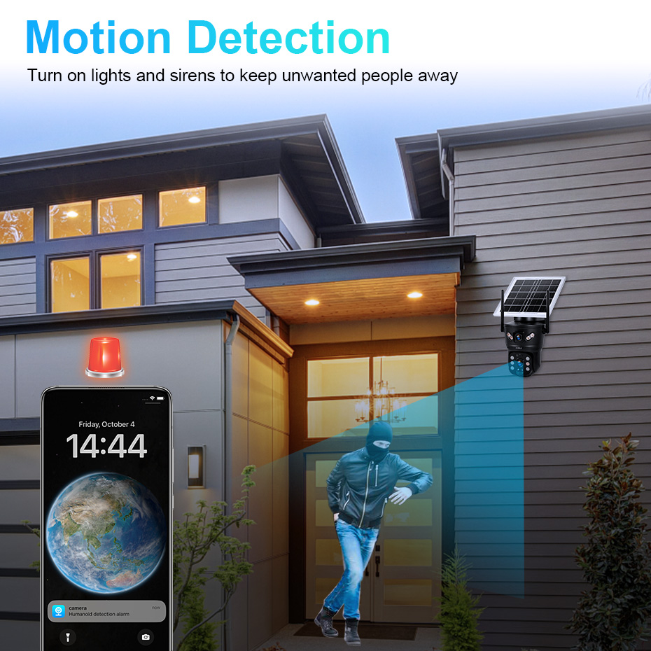 KERUI 6MP 4G SIM WiFi Kamera S – Home Security Tech recenzja i cena