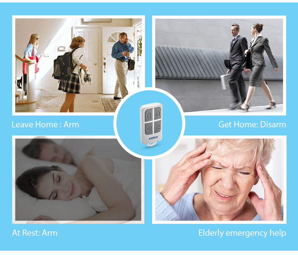 KERUI bezprzewodowy, wysokowyd – Home Security Monitoring recenzja i cena
