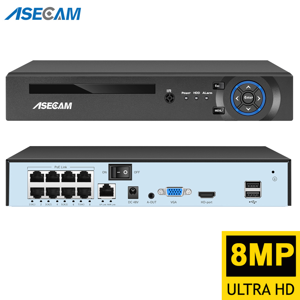Rejestrator wideo NVR Super 8M – Home Security And Cameras recenzja i cena
