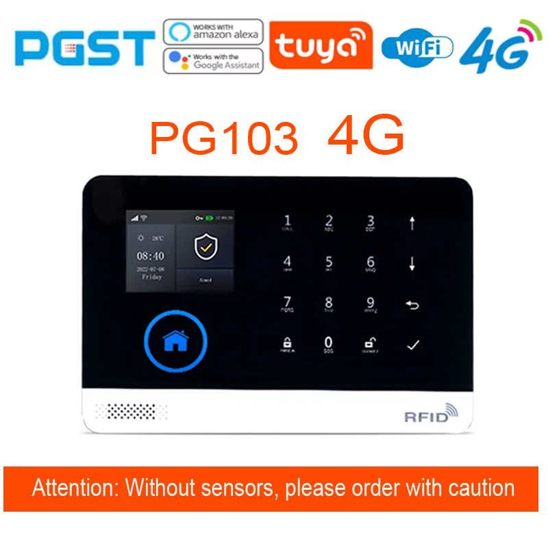 Centrala alarmowa PG-107 Tuya  – Sim Gsm Alarm recenzja i cena