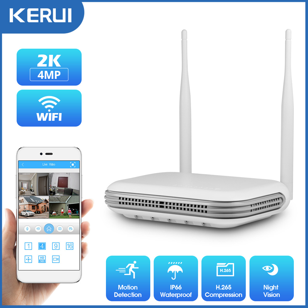 KERUI 2K 3K 4MP 8CH NVR WIFI O – Home Security Monitoring recenzja i cena