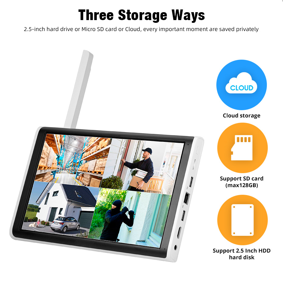 KERUI 2K 3K 4MP 8CH NVR WIFI O – Home Security Monitoring recenzja i cena