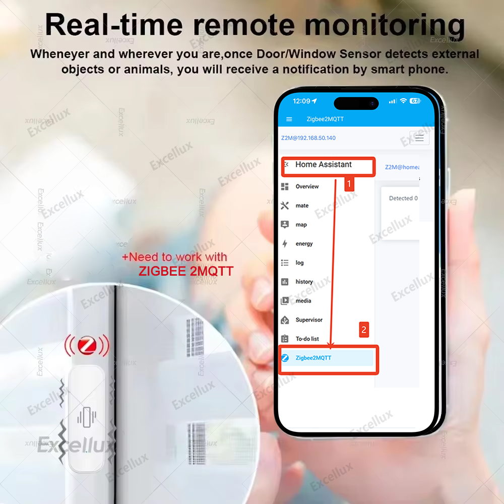 Inteligentny czujnik wibracji  – Home Security Monitoring recenzja i cena