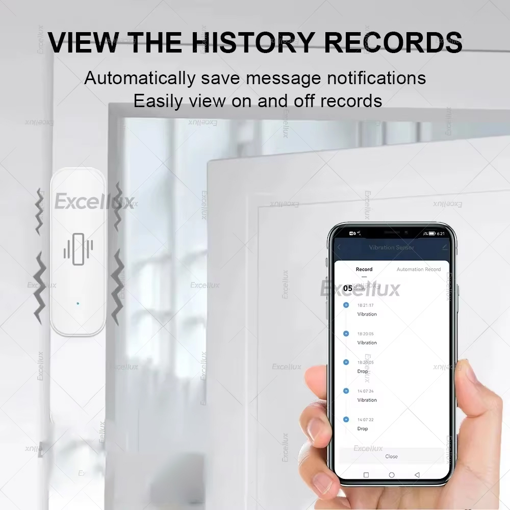 Inteligentny czujnik wibracji  – Home Security Monitoring recenzja i cena